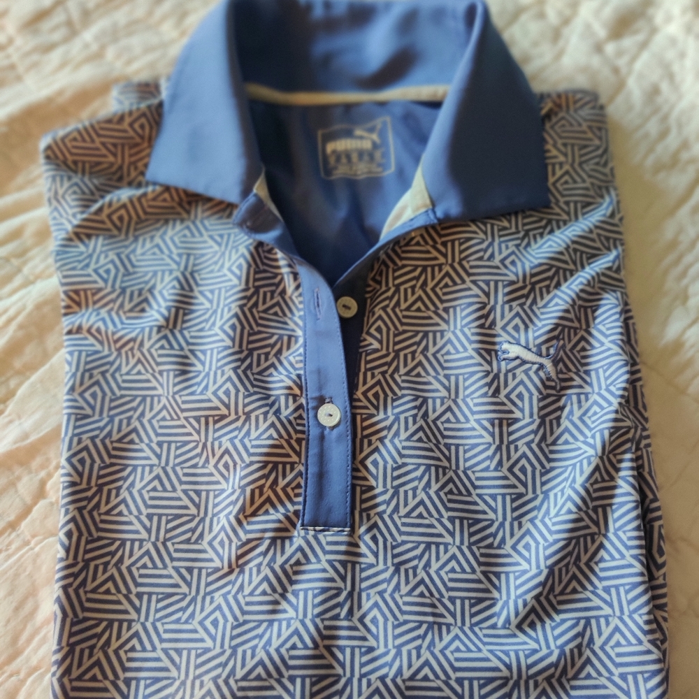 Puma golf polo short sleeved